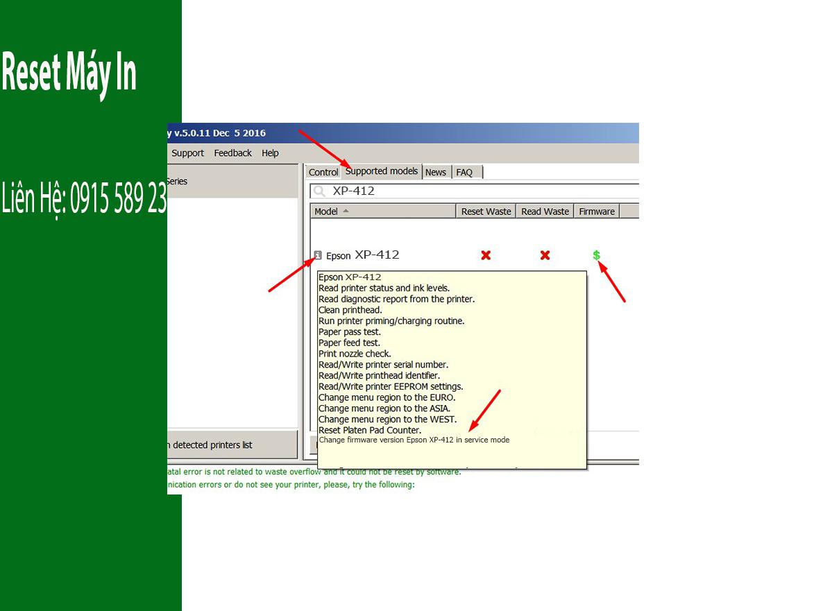 Key Firmware May In Epson XP-412 Step 1